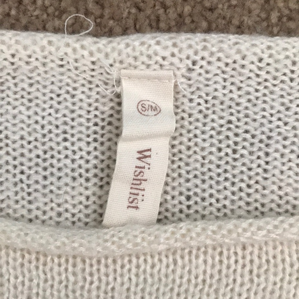 Small White Sweater - Picture 4 of 5